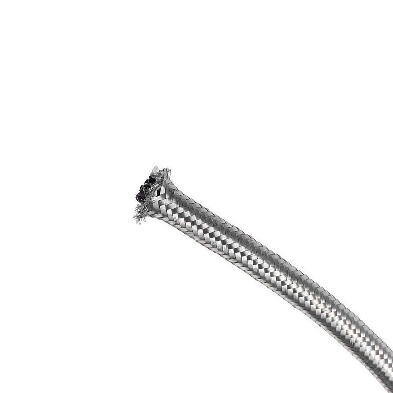 Partschoice 10FT 6AN Fuel Line Hose AN6 Stainless Steel Braided Universal CPE Tube Oil Fuel Gas Hose - Image 4